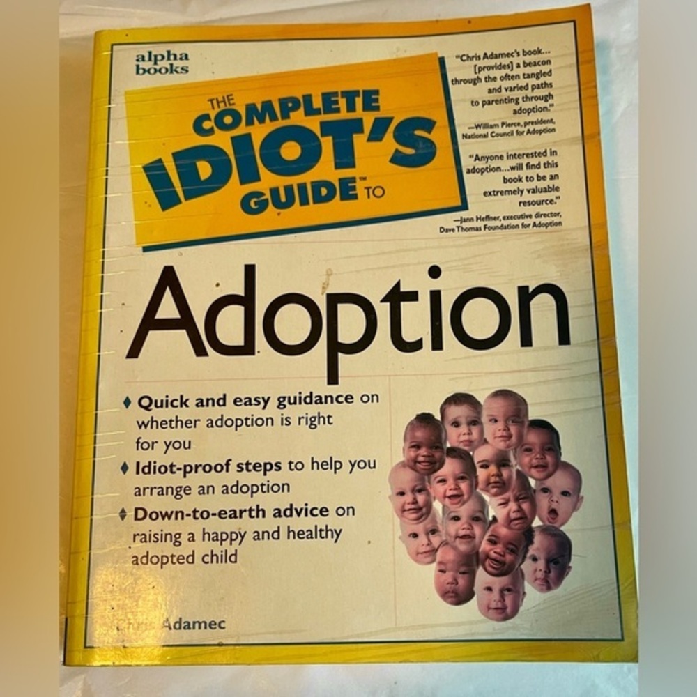 Idiots Guide to Adoption Book